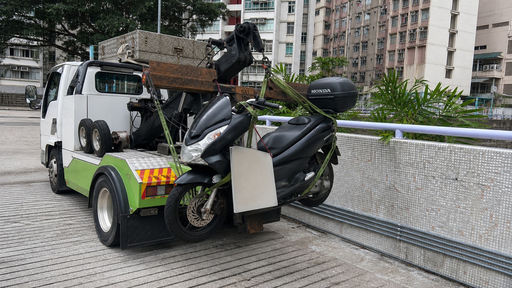 機車拖運服務照片